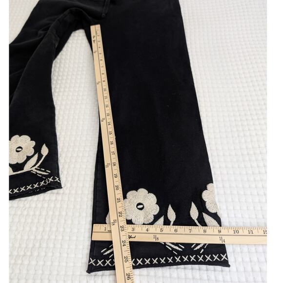 lucky brand knitwear vintage y2k embroidered cropped sweatpants - Picture 12 of 16